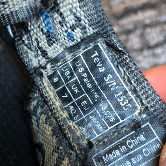 Teva sandal size men’s size 8 - Picture 6 of 6